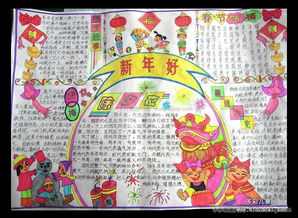 走亲访友拜年等旅游参观手抄报 旅游手抄报
