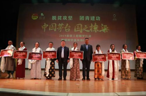 中国茅台国之栋梁672019希望工程圆梦行动西藏助学金发放仪式在拉萨