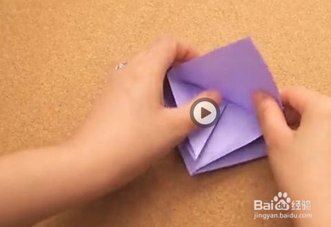 千纸鹤的折法视频图解