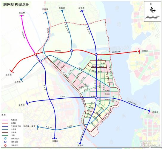 湛江调顺片区综合交通规划公示 支撑调顺片区高品位文化创意岛发展