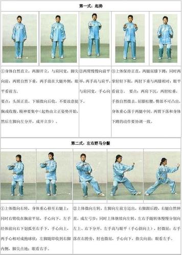 太极拳24式图解