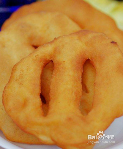 炸油饼的制作方法