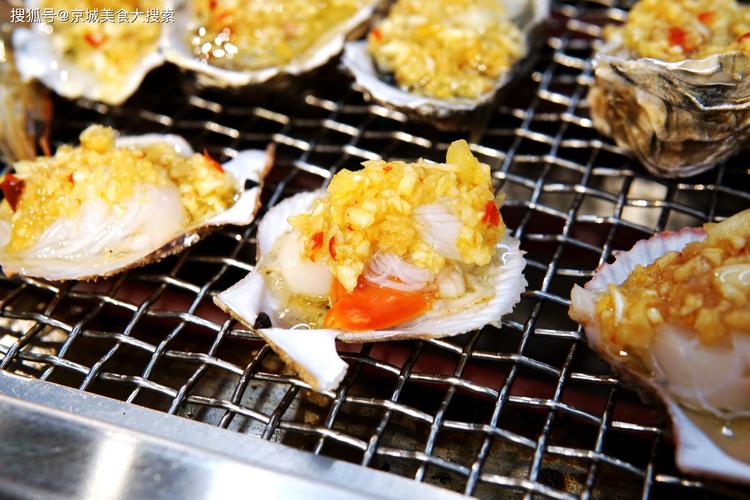 最"蚝"的自助烧烤,鲜蚝,扇贝,大虾.统统不限量