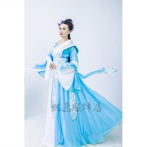 古装演出服服装仙女花旦越剧戏服古代衣服古典舞蹈汉服女襦裙女装