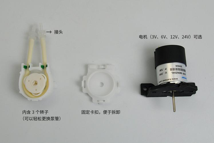 微型蠕动泵12v直流电机小抽水泵家用电动自吸泵高扬程24v自动水泵