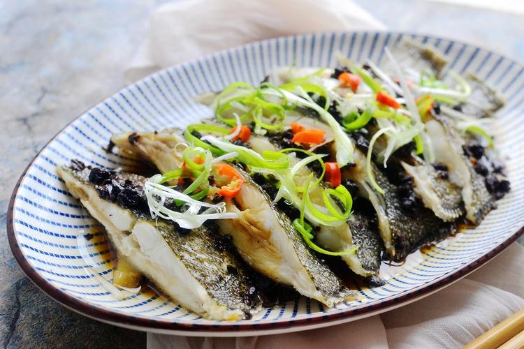 豆豉蒸鲽鱼