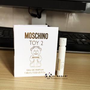 moschino/莫斯奇诺 toy2泰迪熊小熊女士香水edp1ml试管香水小样