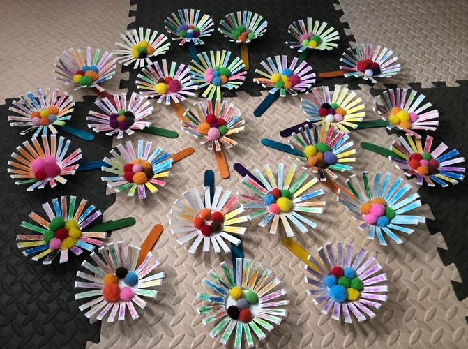 重阳节手工活动:《纸杯花》