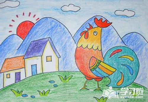 小学生三年级优秀儿童画