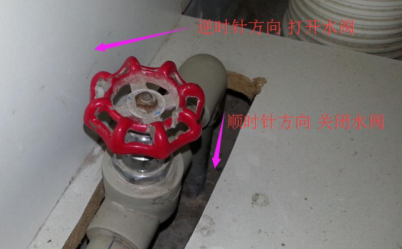 水阀开关方向?哪边拧会有水? 怎么两边拧都不出水?
