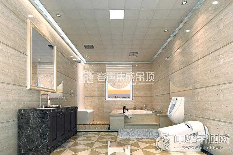 卫生间集成吊顶效果图 容声吊顶装修图片