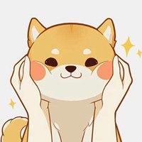 可爱动画柴犬情侣头像 超萌可爱柴犬情侣头像一对