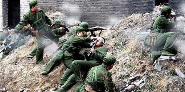 老照片 对越自卫反击战