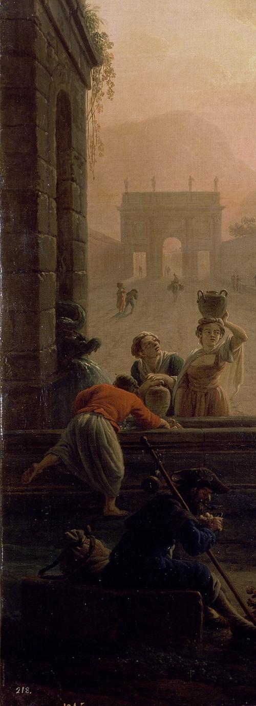 西班牙普拉多美术馆油画藏画 2860 vernet claude joseph-paisaje