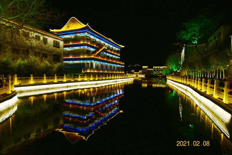 2.8安阳网红历史文化古街道--仓巷街夜景
