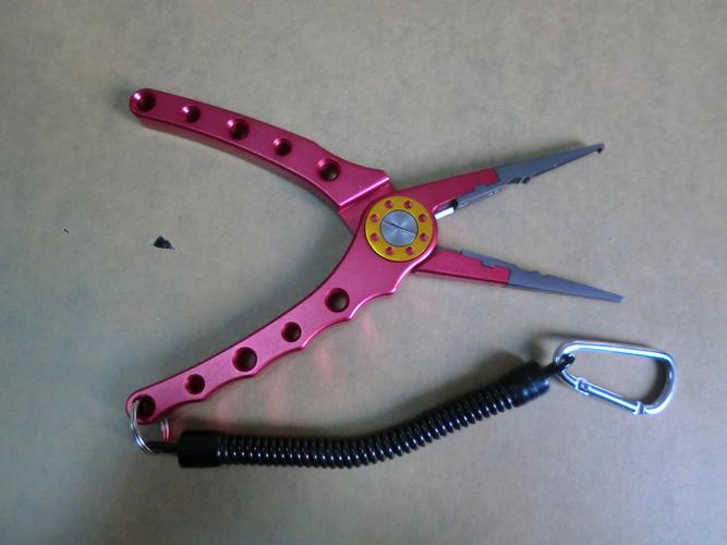 [新款上市]铝合金路亚钳/钓鱼钳/控鱼器/压铸路亚钳/控鱼器