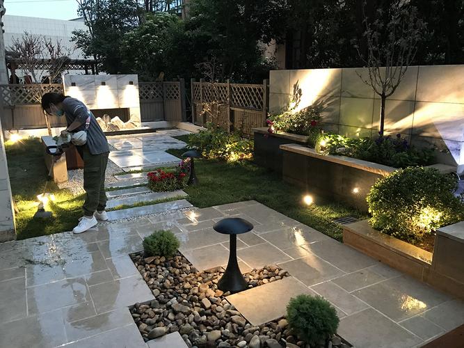 屋顶花园设计-私家花园设计-别墅景观设计-庭院绿化-.