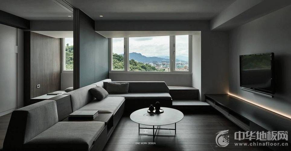 简约风,冷色系地板,极致美!