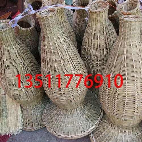 三驰渔具手工竹编漏斗鱼笼装鱼缕虾笼倒须诱饵笼