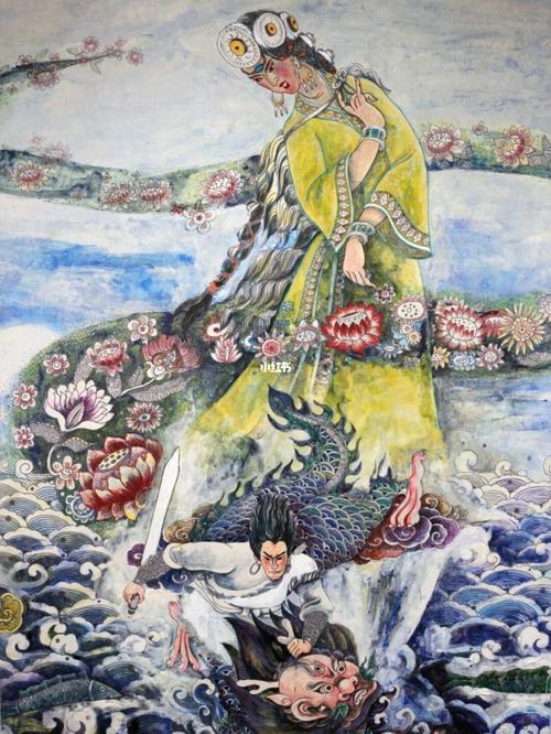 非遗文化 | 纳西族东巴画——宗教性质文化_绘画_艺术