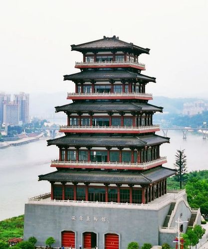 你知道吗西城阁就是安康美术馆