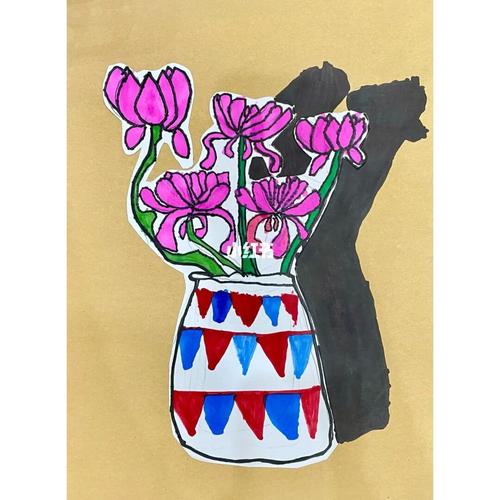 儿童画分享影子