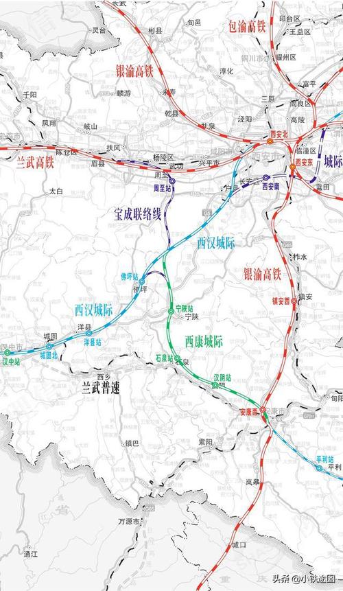 联络线"一小段将成为"汉中至安康的城际线"一举三得的"西汉城际"将