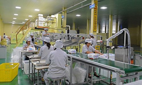 婴儿纸尿裤生产线