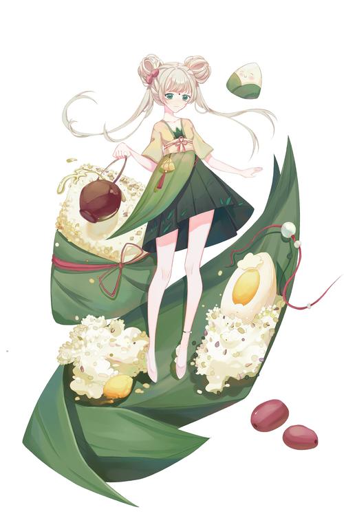 发啦发啦,是粽子拟人