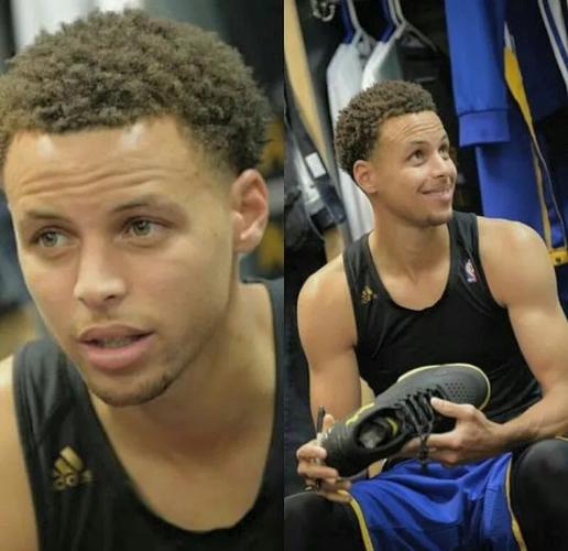 库里喜欢脚的事还没完对发型的追求我已经受不了了