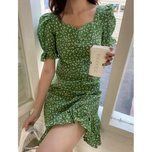 1688薇颂服饰探店绿色系穿搭夏日必备