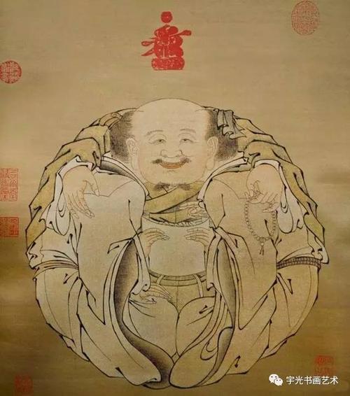 明宪宗朱见深的《一团和气图》