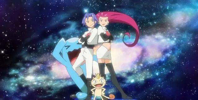 ""小次郎." "我们是穿梭在银河系的火箭队." "白洞,白色的明天在等待