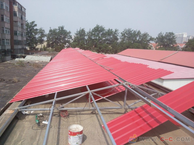 北京专业搭建彩钢屋顶彩钢板安装