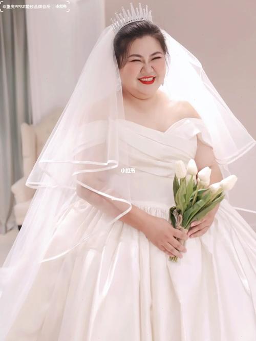 大码新娘的选纱历程78定制婚纱78幸福感爆棚_婚纱