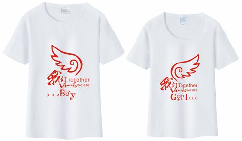 七夕节情侣t恤款式大全