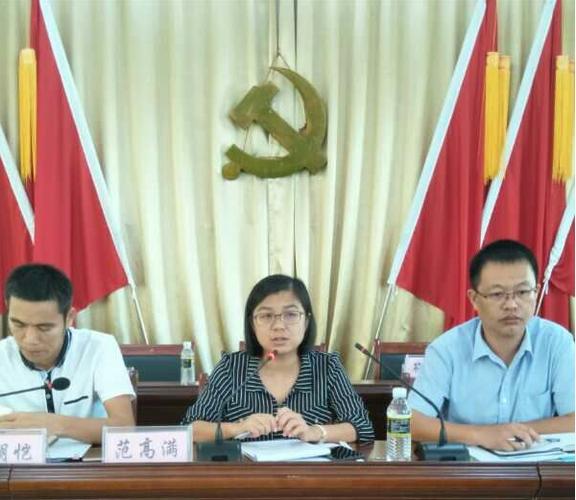 文昌市会文镇开展吸毒人员摸底排查专项行动动员会