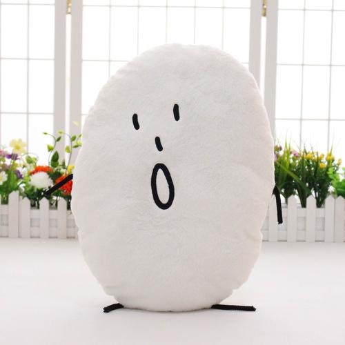mamo宫野真守迷样大米粒人可爱抱枕靠枕公仔玩偶颜文字表情包周边