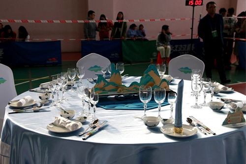 中餐主题宴会设计展示创意无限(图片新闻)