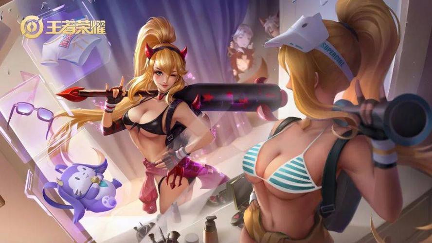 王者荣耀·又十几张穿得更加清凉的英雄照送你们,花木兰的身材是真