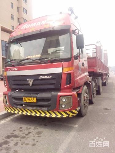 福田欧曼 欧曼etx 半挂车 标箱 国3