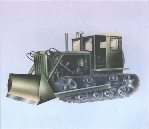 东方红—60/红旗—100型液压推土机