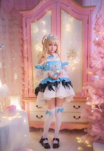 少女前线同人coser索米cos性感白丝美腿写真_cosplay_美桌网