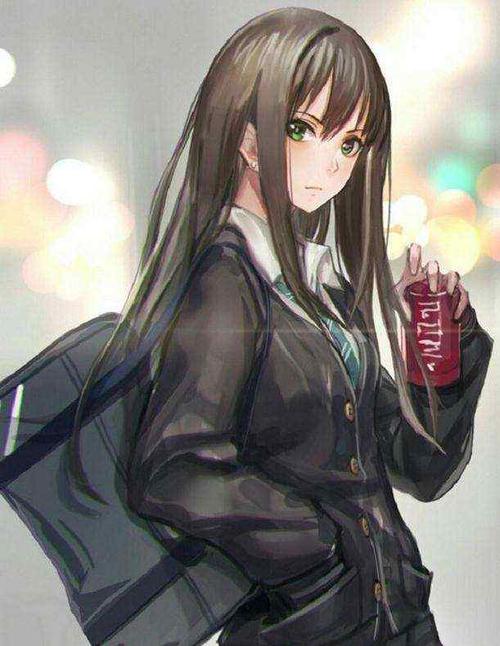 qq头像女生动漫冷酷图片