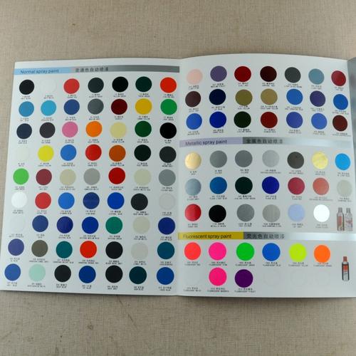 三和牌喷漆/自动手喷漆/喷漆色卡/自选比较