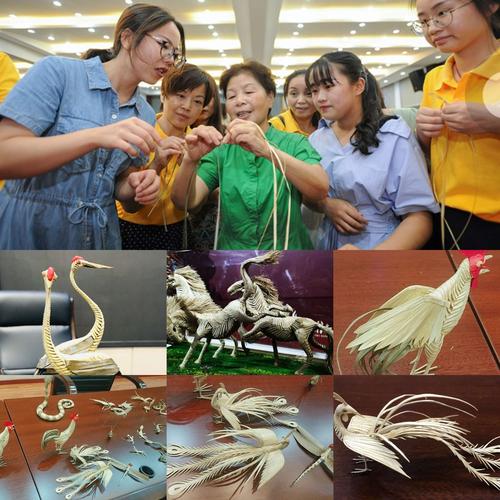 走进非遗,了解非遗,工艺美术家棕编大师王文定老师为我们讲述了一堂