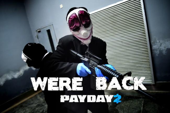 收获日2paydaycos照,我和小伙伴的cos正片w~… | 半次元-二次元爱好者