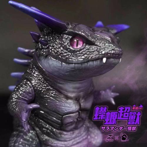 玩具交易所预售intoy蝾螈超兽火蜥蜴梦靥动物潮玩潮玩盲盒