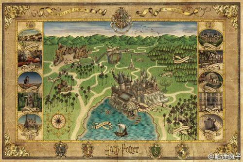 霍格沃茨地图
