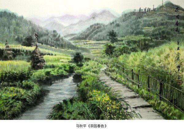 东书房签约艺术家马秋平色墨合一构建创作情感表达新空间